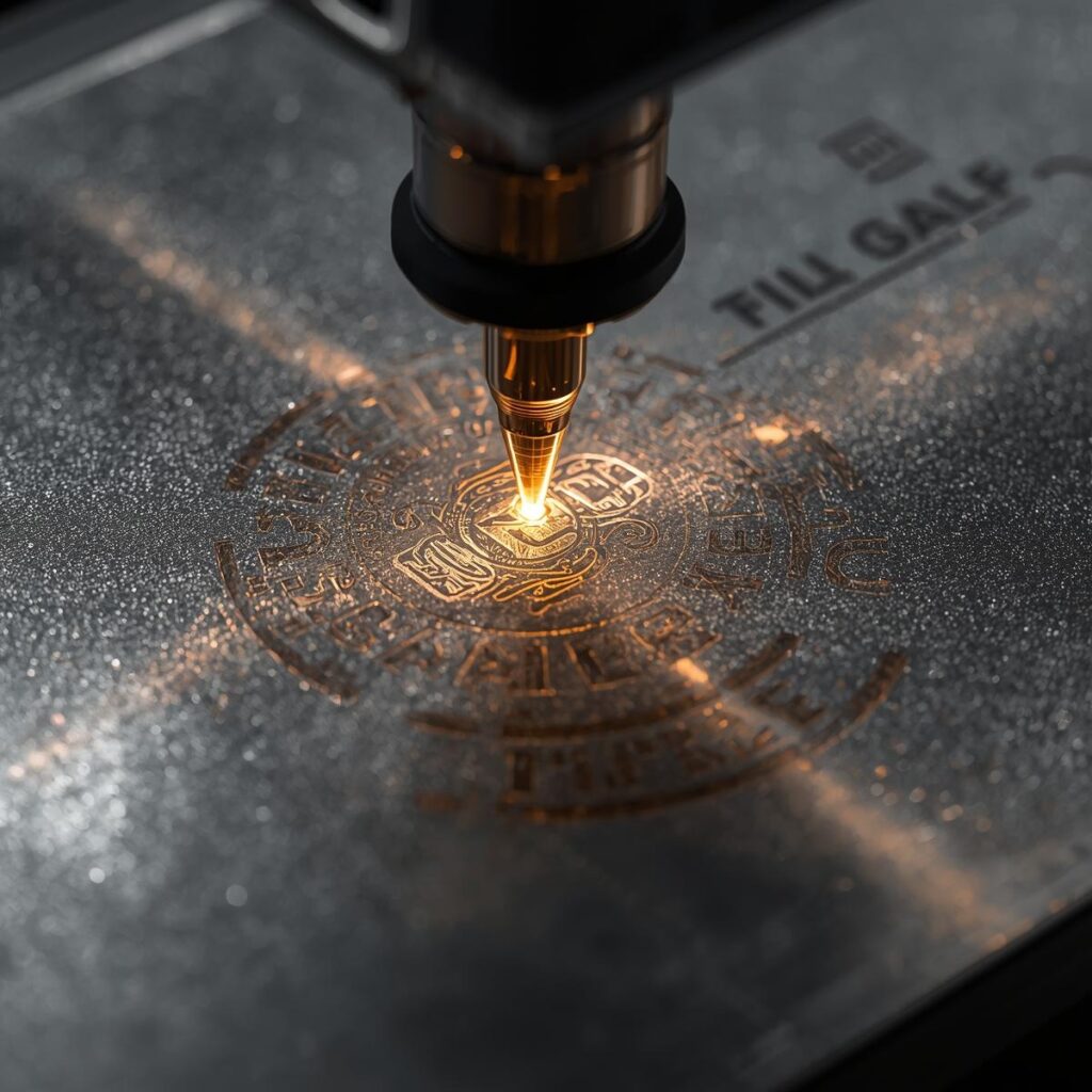 Laser Engraving Perfect for metal, wood, leather and premium corporate gifts. Ensures precision and permanent branding.